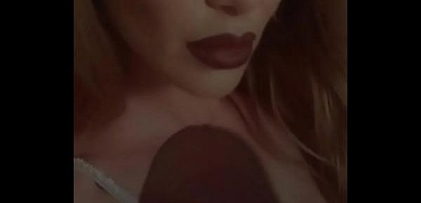  This slut is addicted to eat my sperm every night!